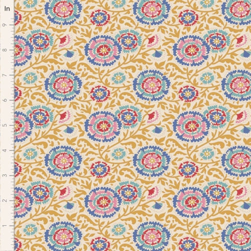 Tilda Patchwork Stoff Baumwolle - Jubilee - Elodie Mustard